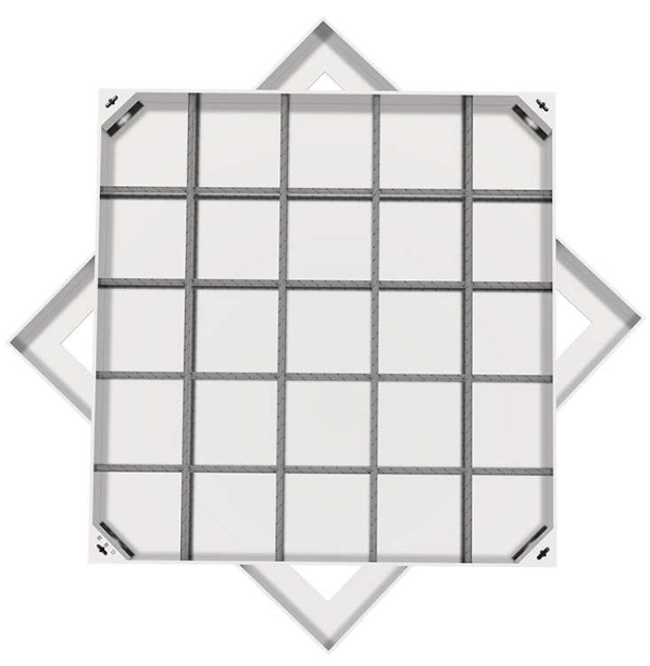 禅城不锈钢方井展示